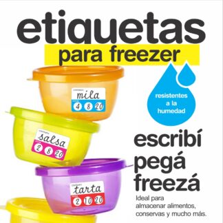 Etiquetas Para Freezer x108u