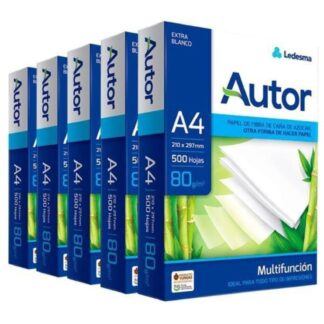 Resma A4 AUTOR 80Gr