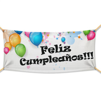 BANNER CUMPLEAÑOS 130X40CM