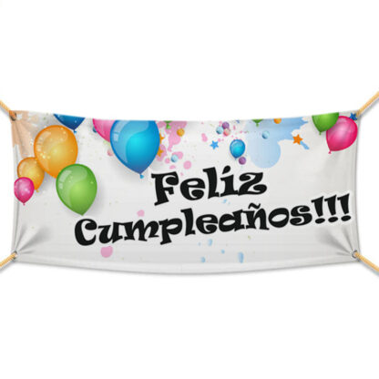 BANNER CUMPLEAÑOS 130X40CM