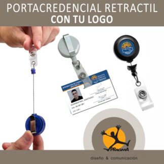 Yoyo Retractil Porta Credencial