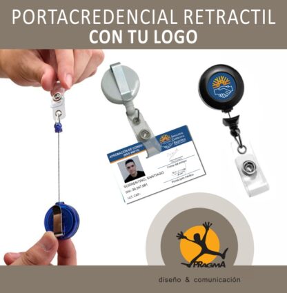 Yoyo Retractil Porta Credencial