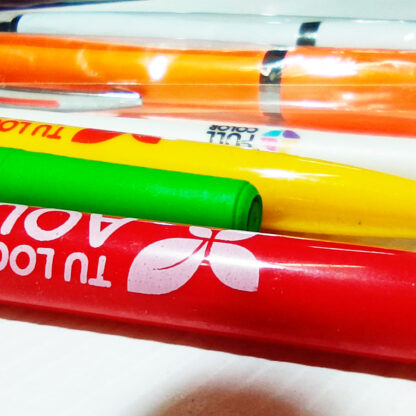 Lapiceras Boligrafos Personalizados Con Logo Full Color - Imagen 4