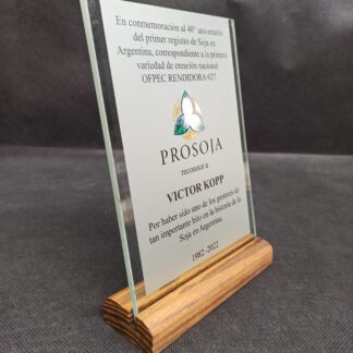 Placas conmemorativas – Distinciones