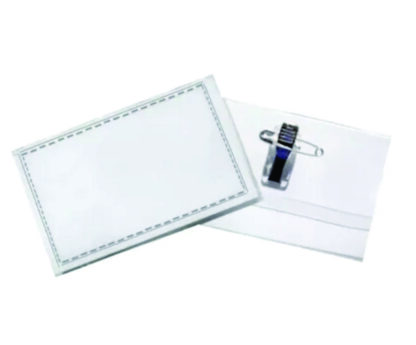 Porta Credencial Con Broche - Imagen 2
