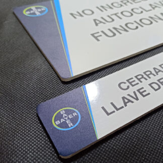 Carteles y señales en PVC espumado