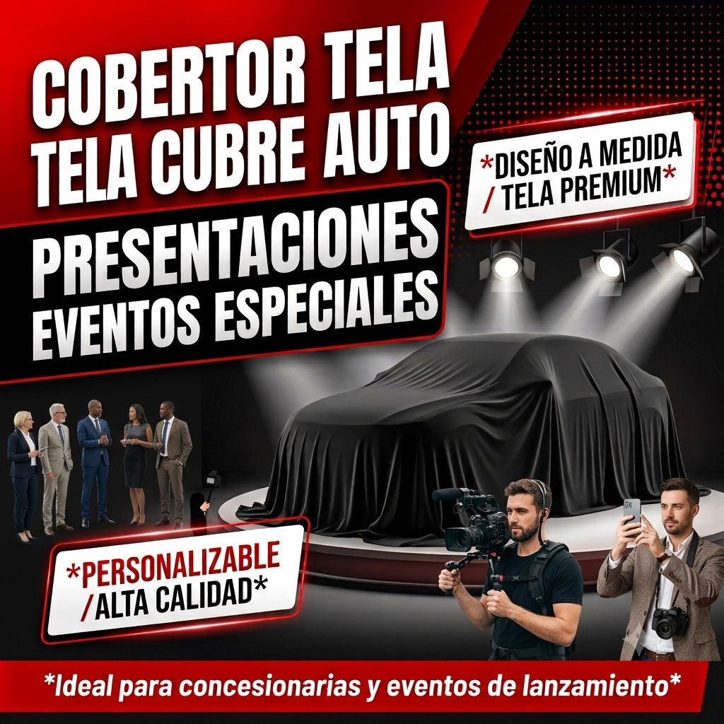 TELA CUBRE AUTO COBERTOR PRESENTACIONES